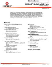 SST25VF064C-80-4I-S3AE-T datasheet.datasheet_page 1