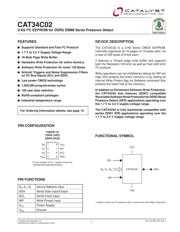 CAT34C02YI-GT5 数据规格书 1