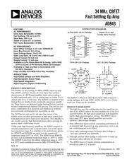 AD843SQ/883B datasheet.datasheet_page 1