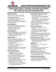 DSPIC33EP256GM706-I/PT datasheet.datasheet_page 1