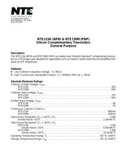 NTE123A datasheet.datasheet_page 1