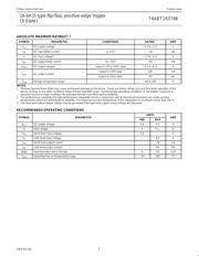 74ABT16374BDL-T datasheet.datasheet_page 5