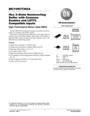 MC74HCT365ADR2G datasheet.datasheet_page 1