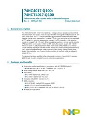 74HC4017PW datasheet.datasheet_page 2