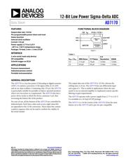 AD7170BCPZ-500RL7 datasheet.datasheet_page 1