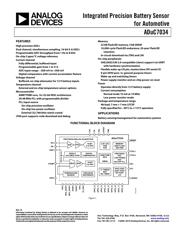 ADUC7034BCPZ datasheet.datasheet_page 1
