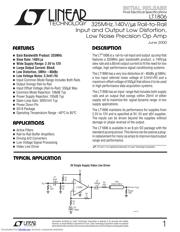 LT1806 数据规格书 1