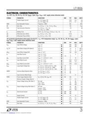 LT1806 数据规格书 3