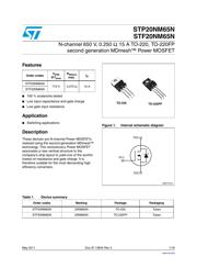 STP20N65M5 datasheet.datasheet_page 1