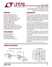 LTC1150CN8#PBF Datenblatt PDF