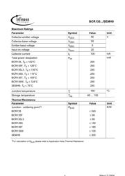 BCR135 datasheet.datasheet_page 2