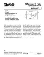 AD5201BRM50-REEL7 datasheet.datasheet_page 1