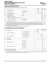 SN74ALVCH16260DGGR datasheet.datasheet_page 4