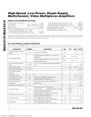 MAX4315 datasheet.datasheet_page 2