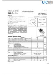 IRF3305 Datenblatt PDF