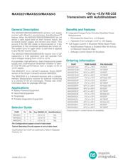 MAX3223EAP+ Datenblatt PDF