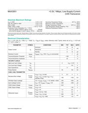 MAX3051EKA+ datasheet.datasheet_page 2