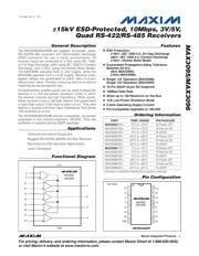 MAX3096CSE+T 数据规格书 1