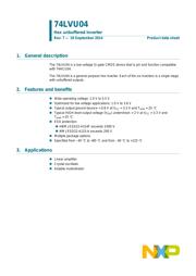 74LVU04D,112 datasheet.datasheet_page 1