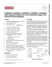 FAN54015UCX 数据规格书 1