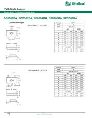 SP0503BAHT 数据规格书 4