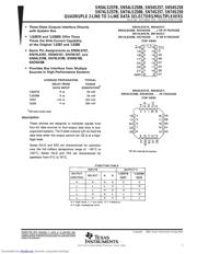 SN54LS257B-SP datasheet.datasheet_page 1