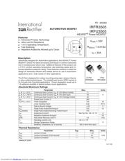 IRFR3505 datasheet.datasheet_page 1