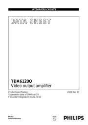 TDA6120 数据规格书 1