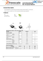 AOT470 datasheet.datasheet_page 1