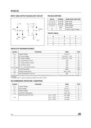 M74HC00B1 datasheet.datasheet_page 2