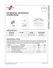 BAT54CWT1G 数据规格书 1