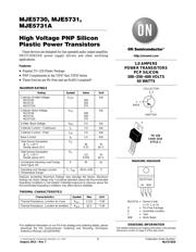 MJE5731 datasheet.datasheet_page 1