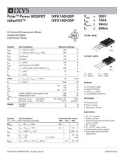 IXFK140N30P datasheet.datasheet_page 1