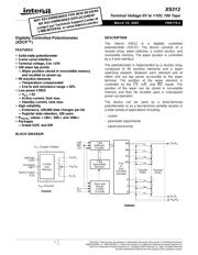 X9312WS datasheet.datasheet_page 1