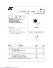 BUZ71FI datasheet.datasheet_page 1