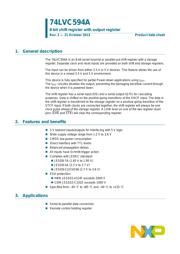 74LVC594APW,118 datasheet.datasheet_page 1