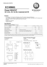 ECH8661-TL-H 数据规格书 1