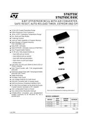 ST62T65CM3 datasheet.datasheet_page 1