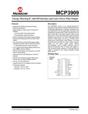 MCP3909T-I/SS Datenblatt PDF