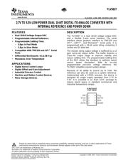 TLV5637CDR datasheet.datasheet_page 1
