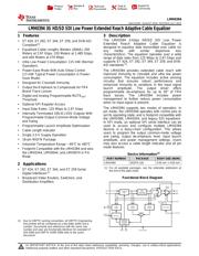 LMH0394 datasheet.datasheet_page 1