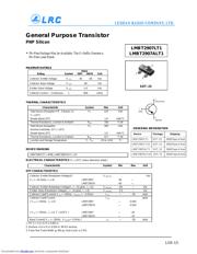 LMBT2907ALT1 数据规格书 1