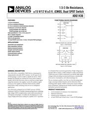 ADG1436YRUZ datasheet.datasheet_page 1