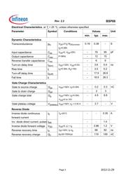 BSP88H6327XTSA1 datasheet.datasheet_page 3