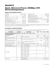 MAX9972ACCS+TD datasheet.datasheet_page 2