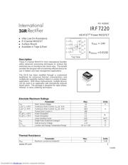 IRF7220 datasheet.datasheet_page 1