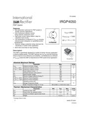 IRGP4050 datasheet.datasheet_page 1