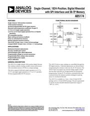 AD5174BRMZ-10 datasheet.datasheet_page 1