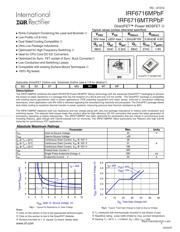 IRF6716MPBF 数据规格书 1