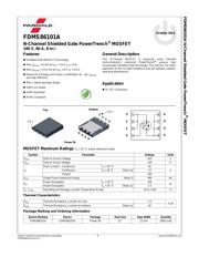 FDMS86101A datasheet.datasheet_page 1